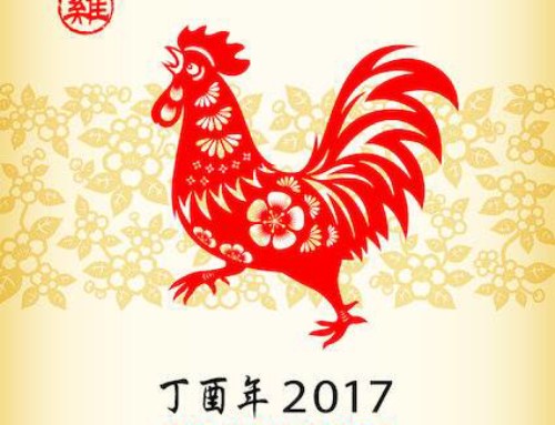 Happy Chinese New Year! Yin Fire Rooster 2017